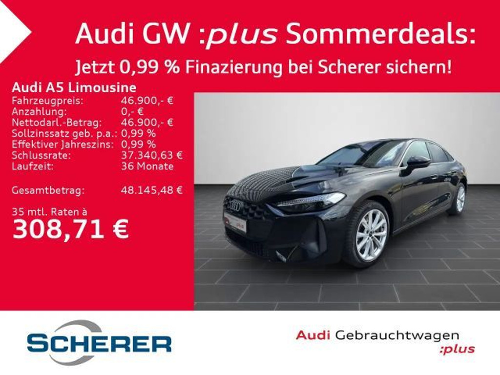 Audi A5 Quattro 2.0 TDI
