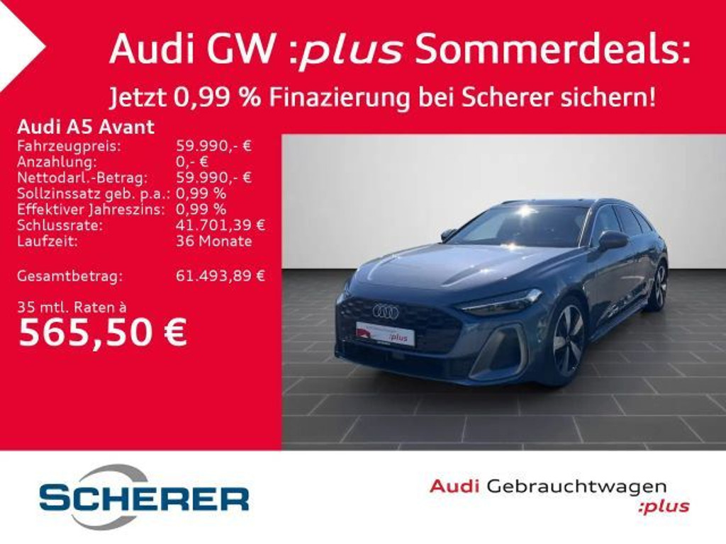 Audi A5 S-Line Hybride