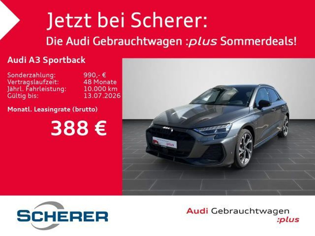 Audi A3 Sedan S-Line Hybride