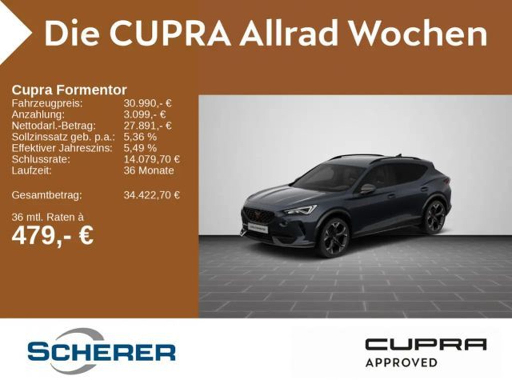 Cupra Formentor 4Drive 2.0 TSI VZ