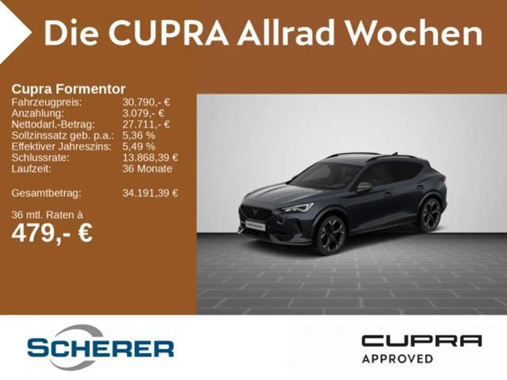 Cupra Formentor 4Drive 2.0 TSI DSG VZ