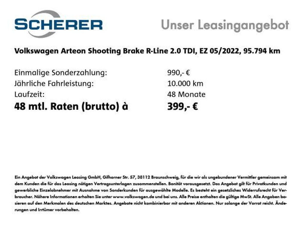 Volkswagen Arteon Shooting Brake