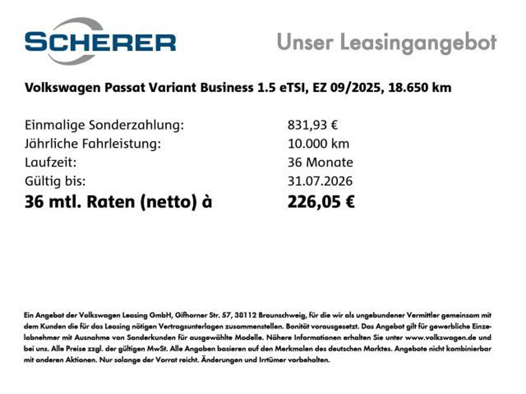 Volkswagen Passat
