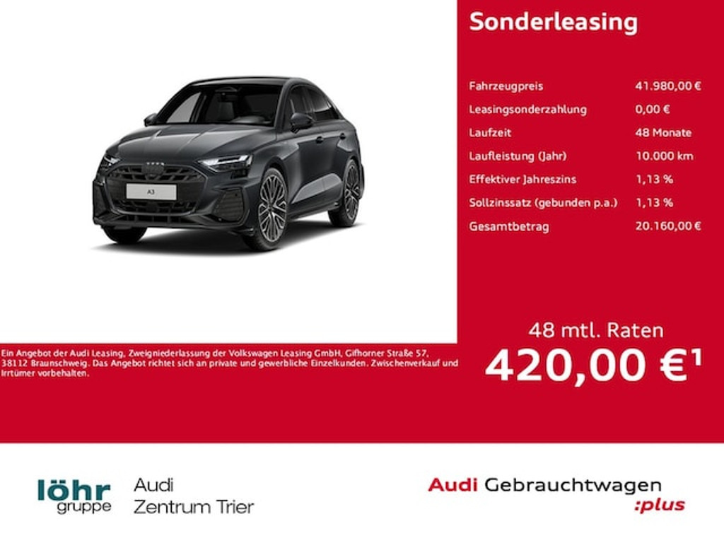 Audi A3 Sedan S-Tronic