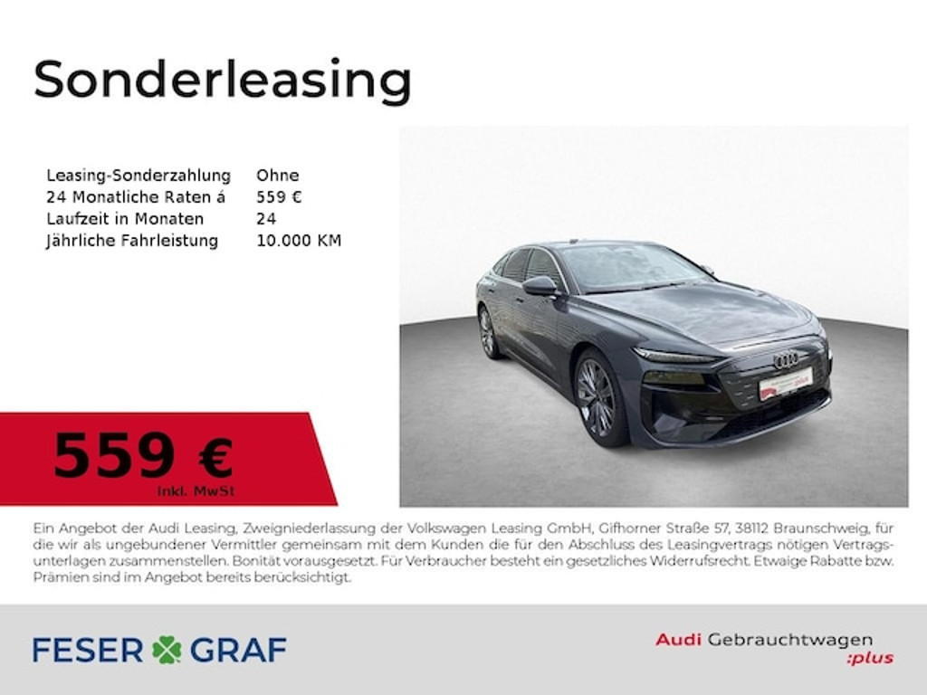 Audi A6 e-tron Sportback Quattro