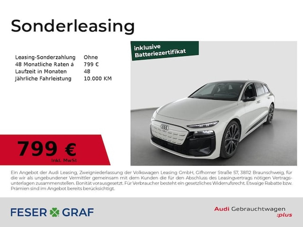 Audi A6 e-tron Avant Edition
