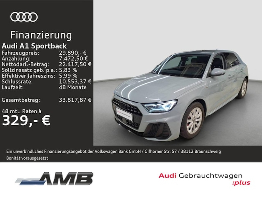 Audi A1 Sportback S-Line S-Tronic 40 TFSI