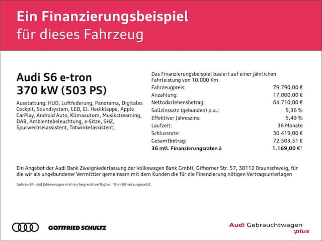 Audi A6 e-tron