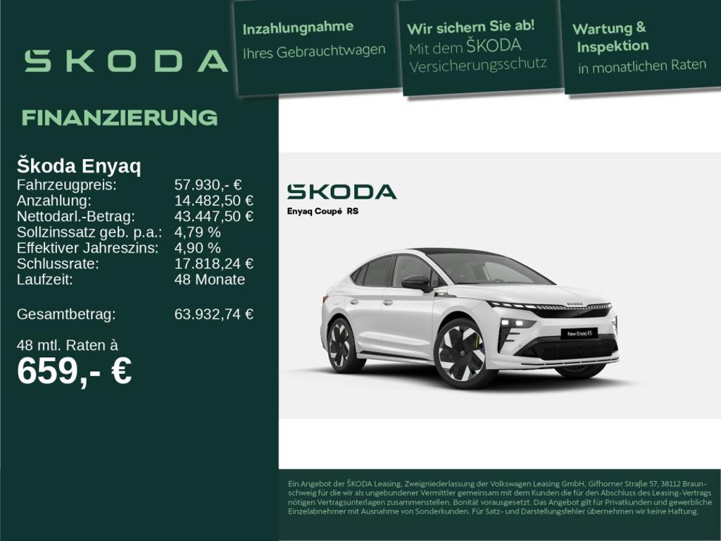 Skoda Enyaq iV RS Coupe