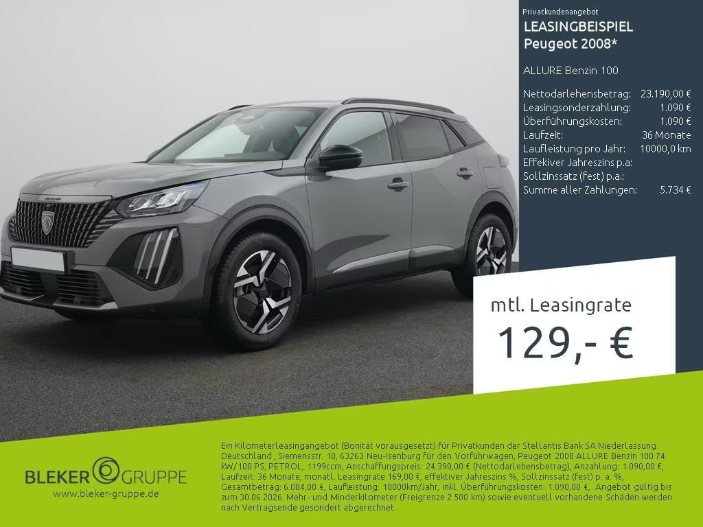 Peugeot 2008 Allure Pack