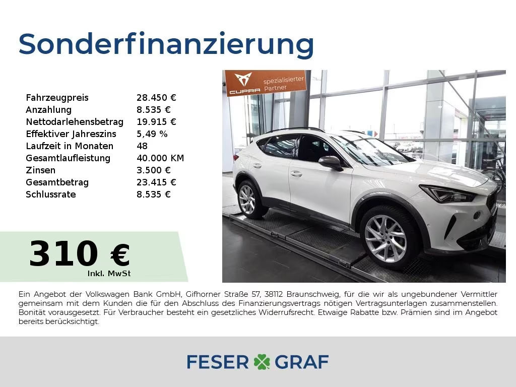 Cupra Formentor 1.5 TSI DSG