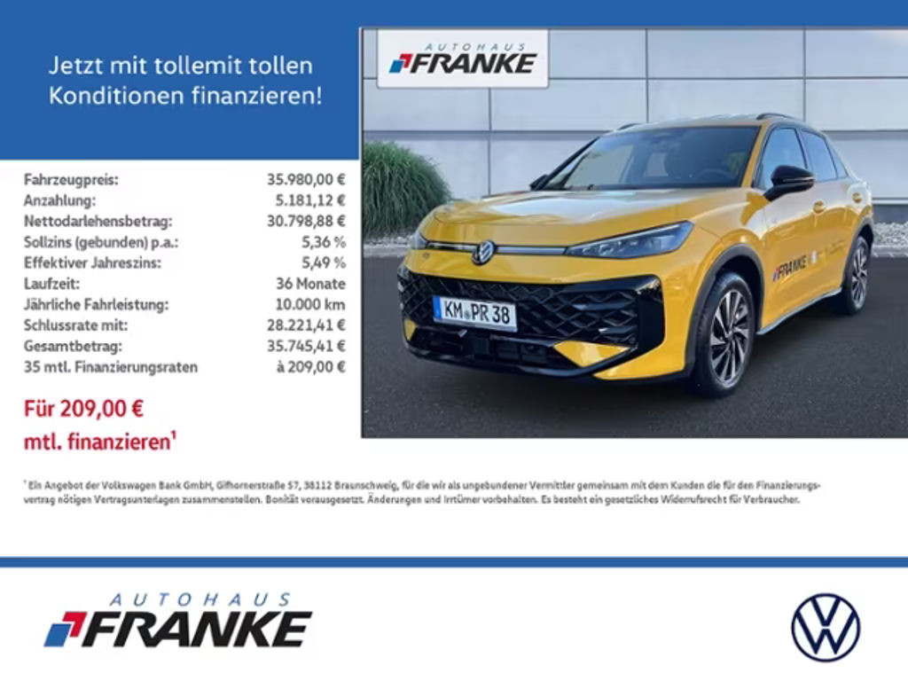 Volkswagen T-Roc Style R-Line IQ.Drive 1.5 eTSI