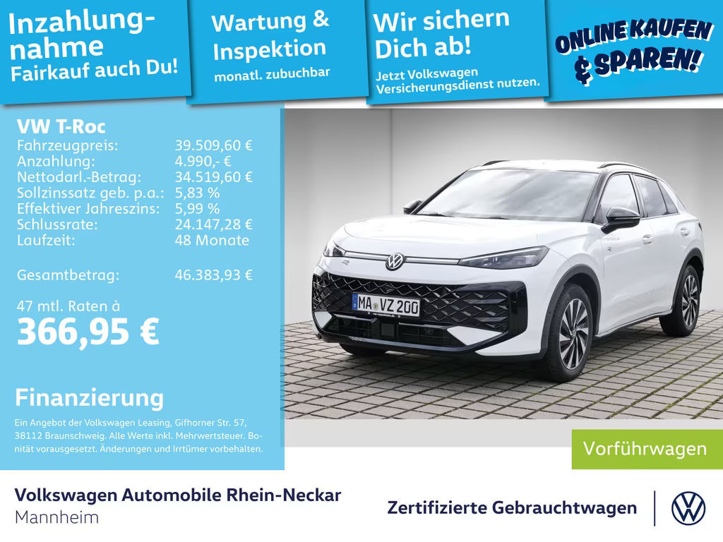 Volkswagen T-Roc R-Line 1.5 eTSI