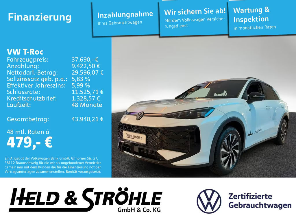Volkswagen T-Roc Style R-Line IQ.Drive 1.5 eTSI