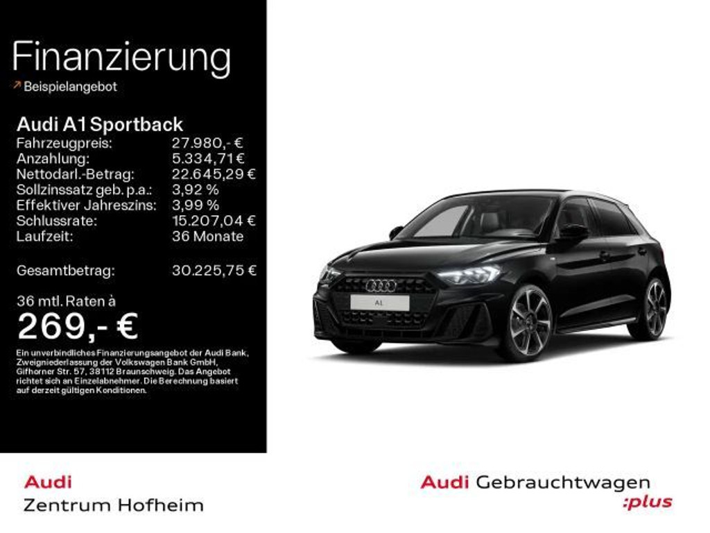 Audi A1 S-Line 25 TFSI