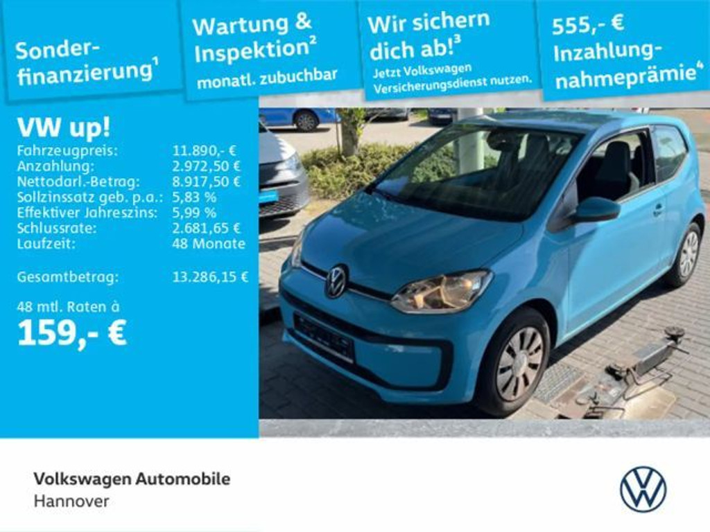 Volkswagen up! Move up! Move
