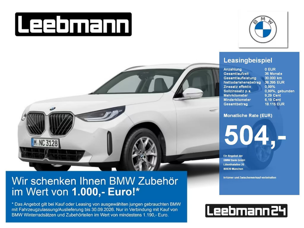 BMW X3 xDrive