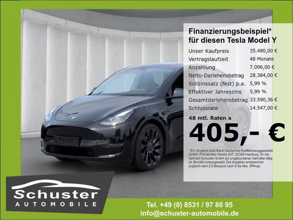 Tesla Model Y Performance Dual Motor AWD
