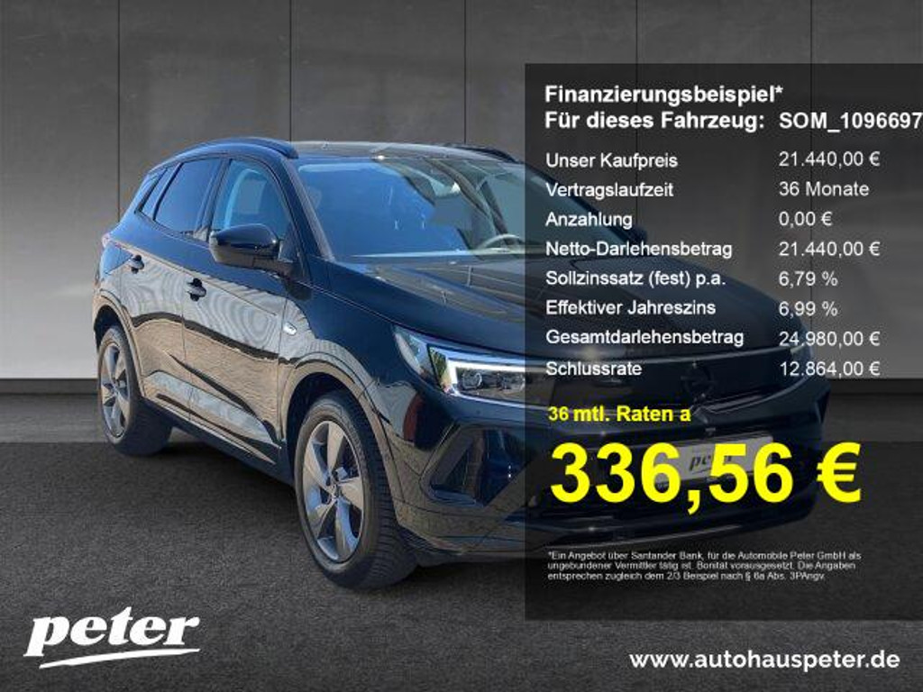 Opel Grandland Grand Sport 1.2 Turbo Turbo GS-Line