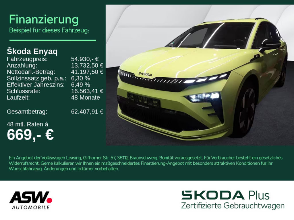 Skoda Enyaq iV RS