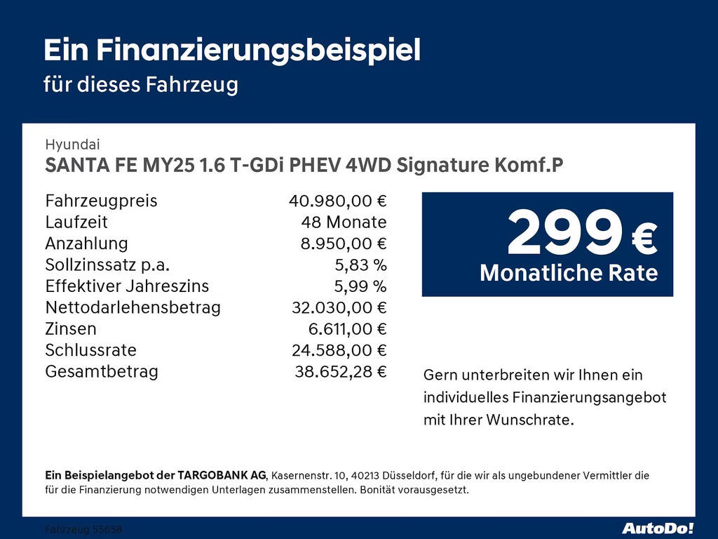 Hyundai Santa Fe T-GDi 1.6 Vierwielaandrijving