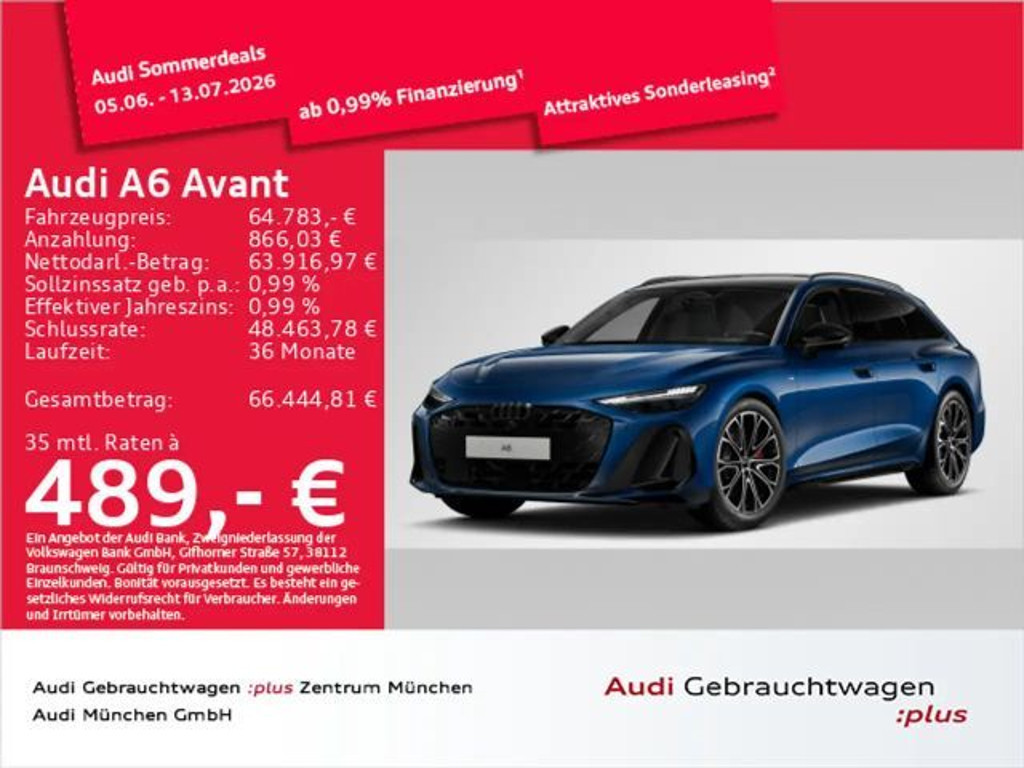 Audi A6 Quattro S-Line S-Tronic