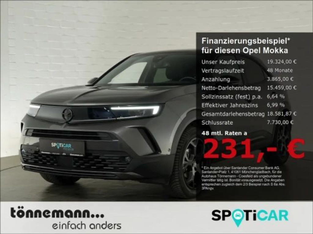 Opel Mokka B BLACK AUTOMATIK+LED+NAVI+RÜCKFAHRKAMERA+SITZ-/LE