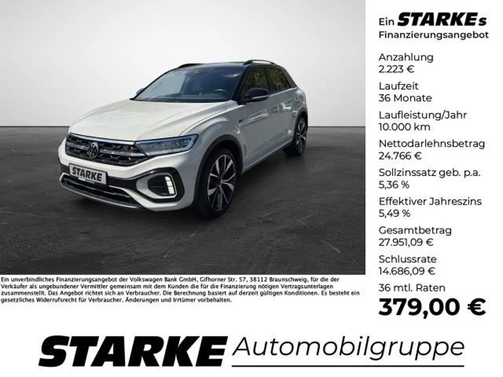 Volkswagen T-Roc DSG Style R-Line 1.5 TSI