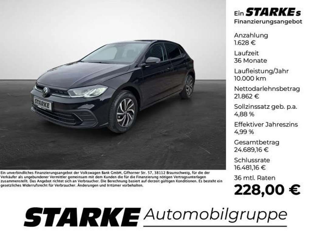 Volkswagen Polo DSG Life 1.0 TSI