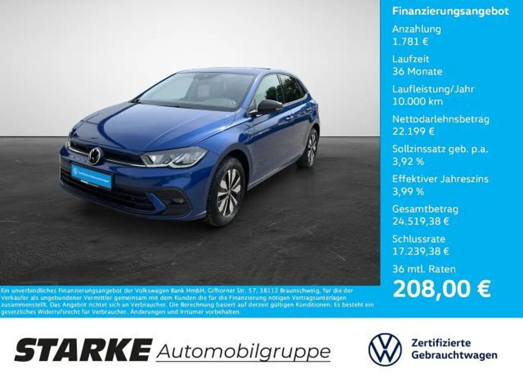 Volkswagen Polo DSG 1.0 TSI