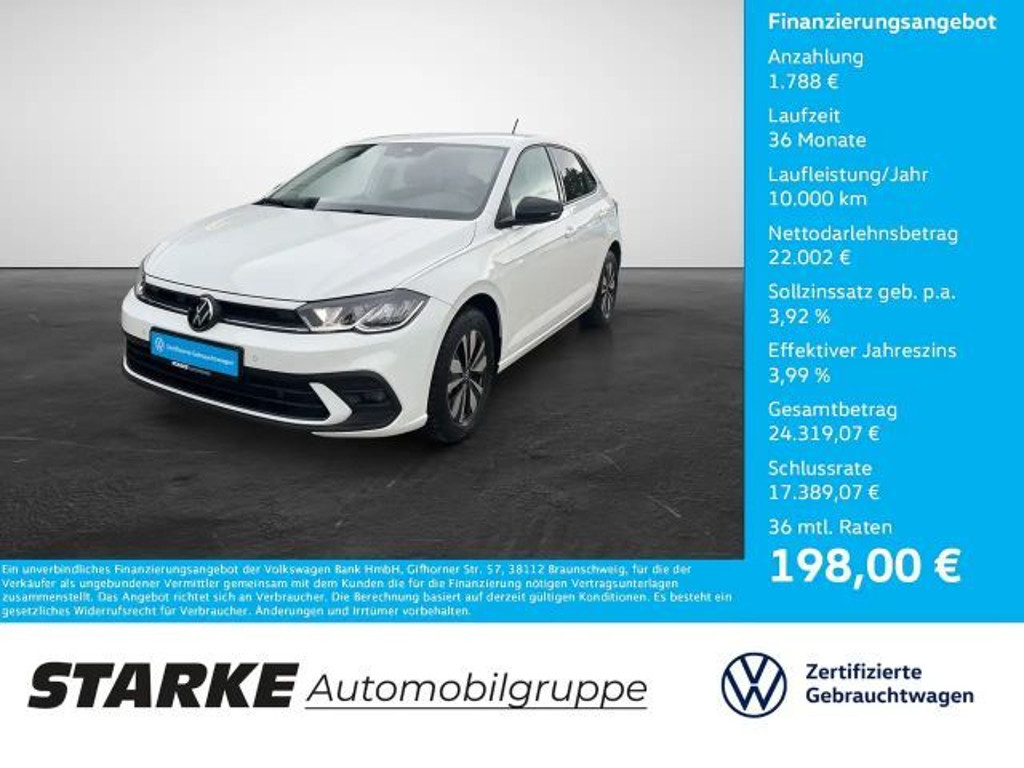 Volkswagen Polo DSG 1.0 TSI