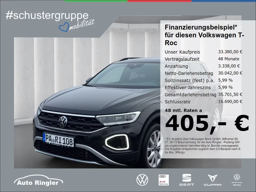 Volkswagen T-Roc DSG Plus IQ.Drive 2.0 TDI