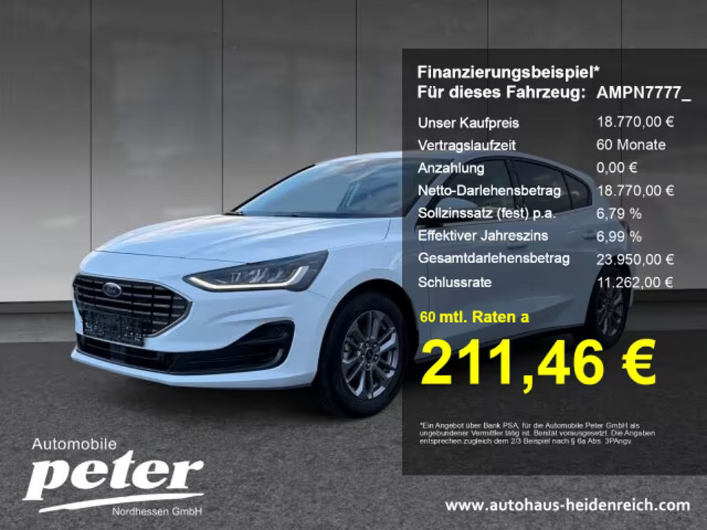 Ford Focus Titanium