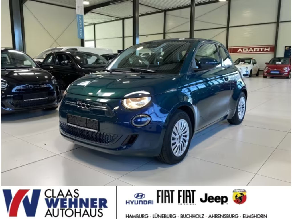 Fiat 500e 118 PS Android Apple CarPlay Tempomat