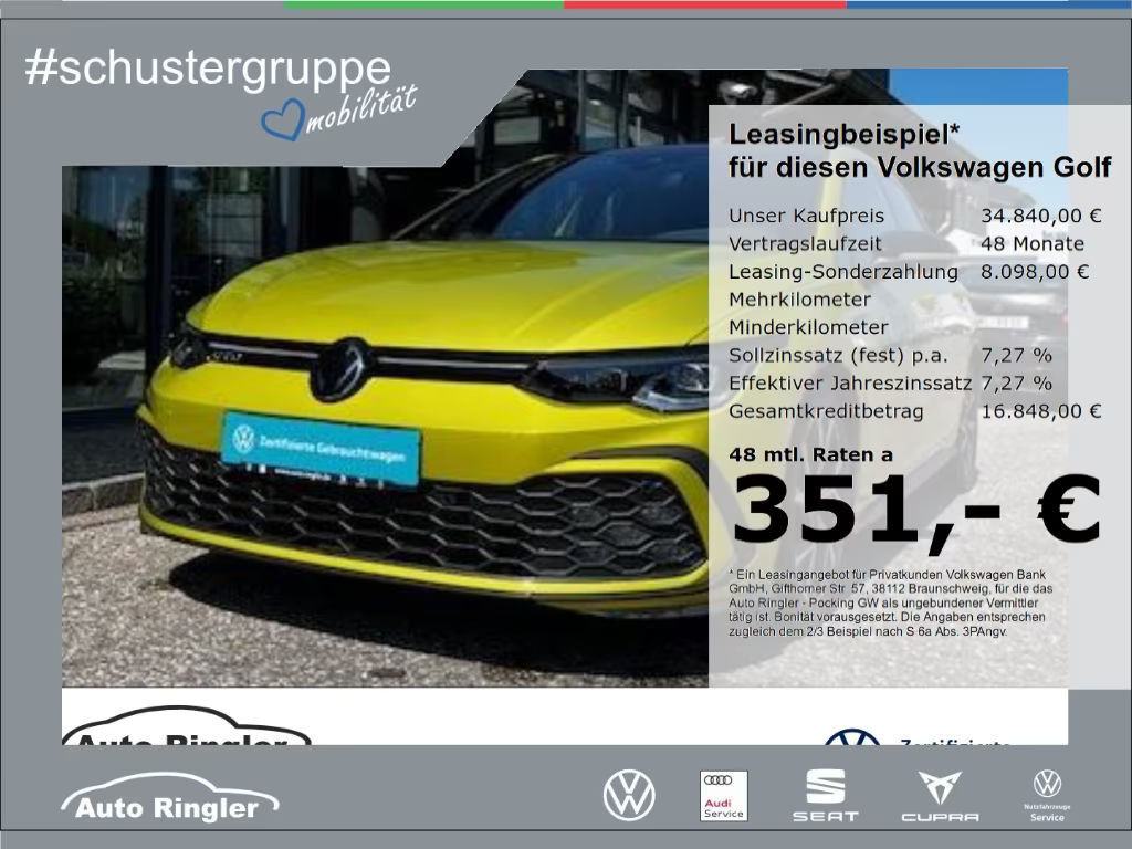 Volkswagen Golf DSG GTD IQ.Drive Golf VIII