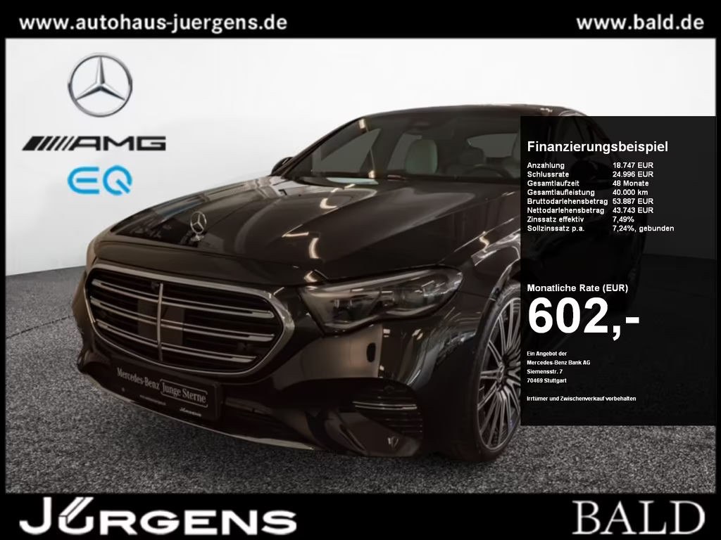 Mercedes-Benz E-Klasse E 220 EXCLUSIVE E 220 d Sedan