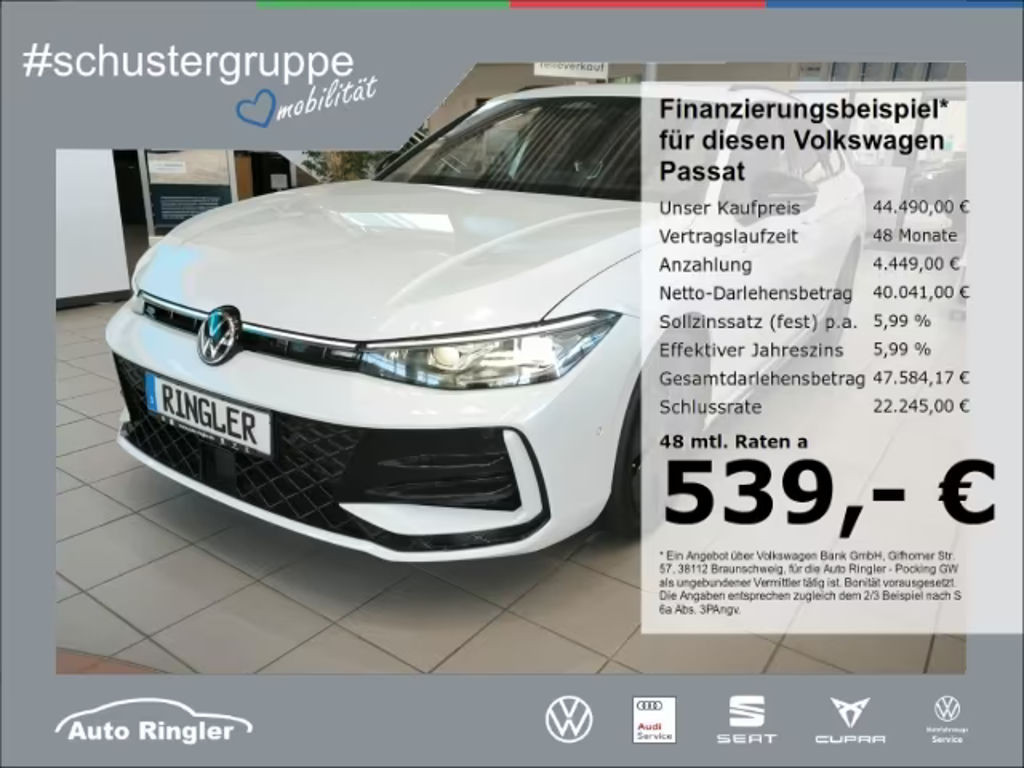 Volkswagen Passat R-Line 2.0 TDI