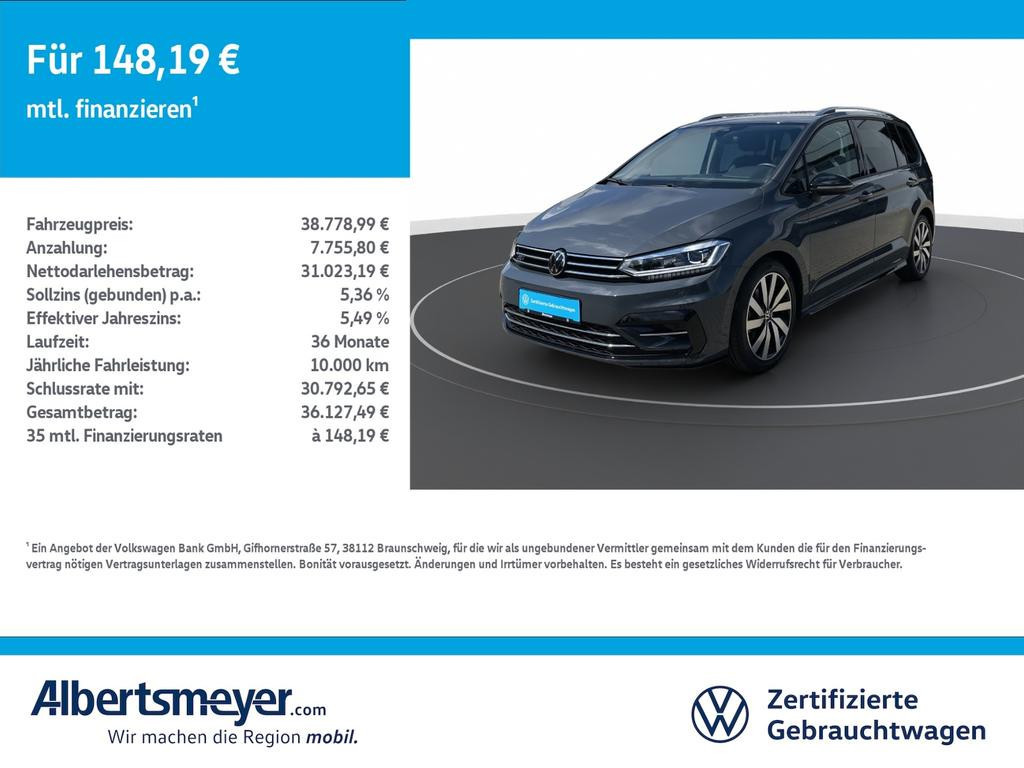 Volkswagen Touran DSG R-Line 1.5 TSI