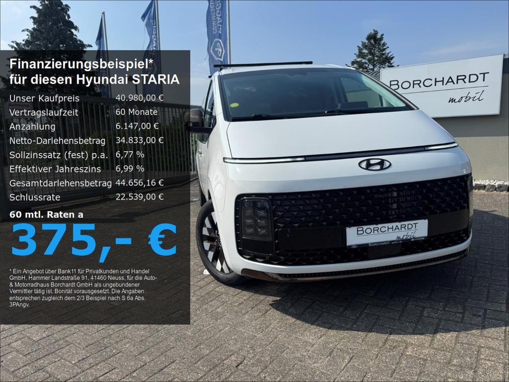 Hyundai Staria Signature Vierwielaandrijving