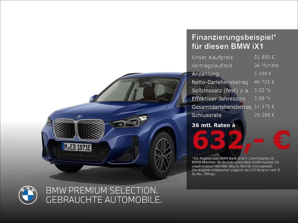 BMW iX1 M-Sport xDrive