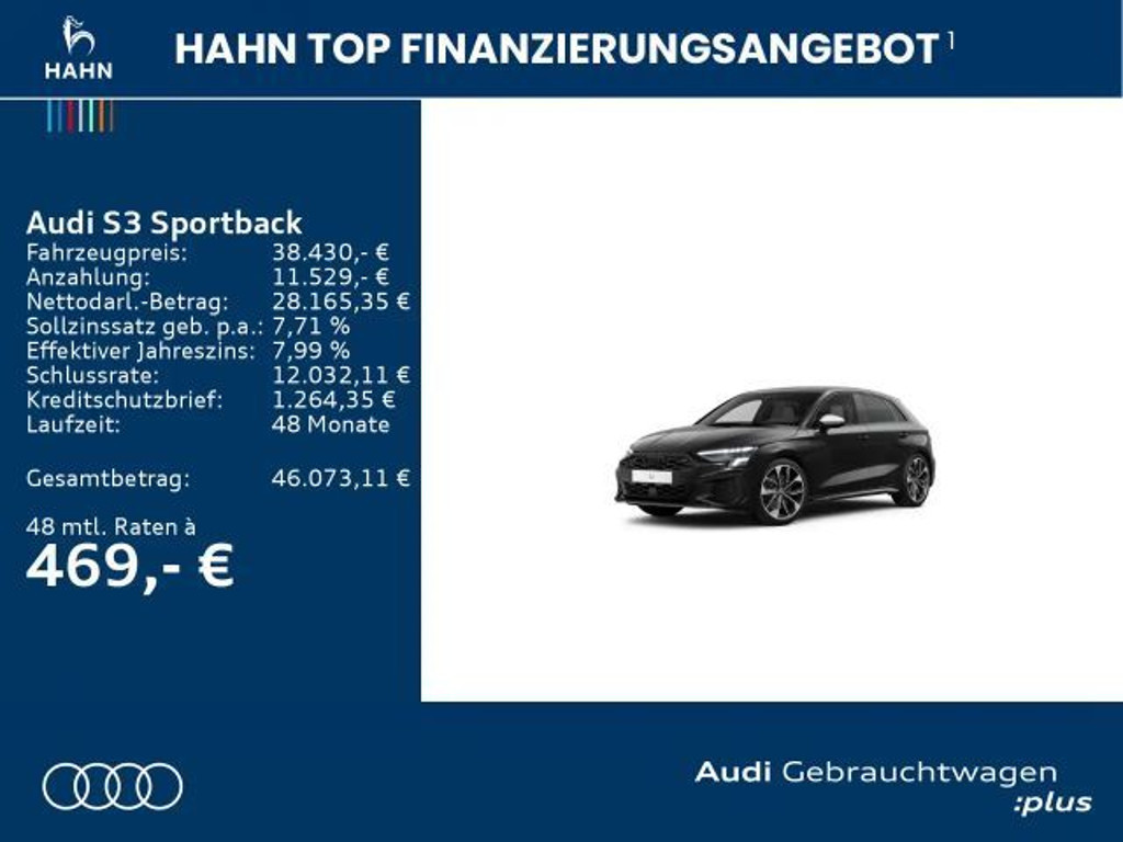 Audi S3 Sedan Quattro
