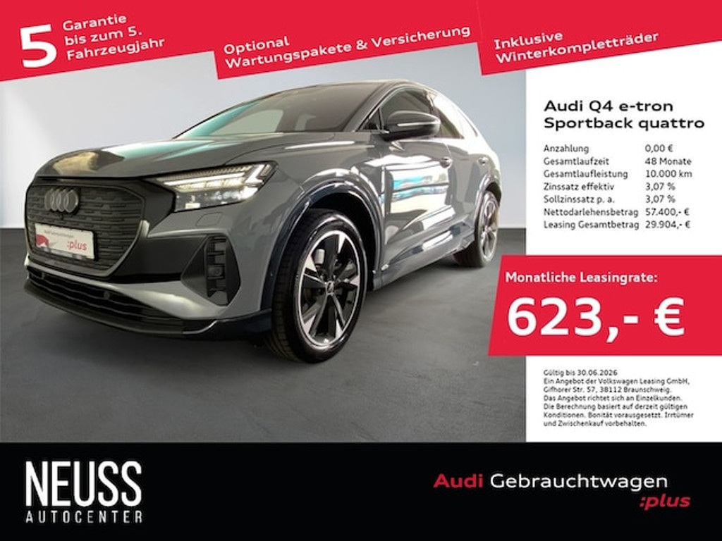 Audi Q4 e-tron Sportback Quattro