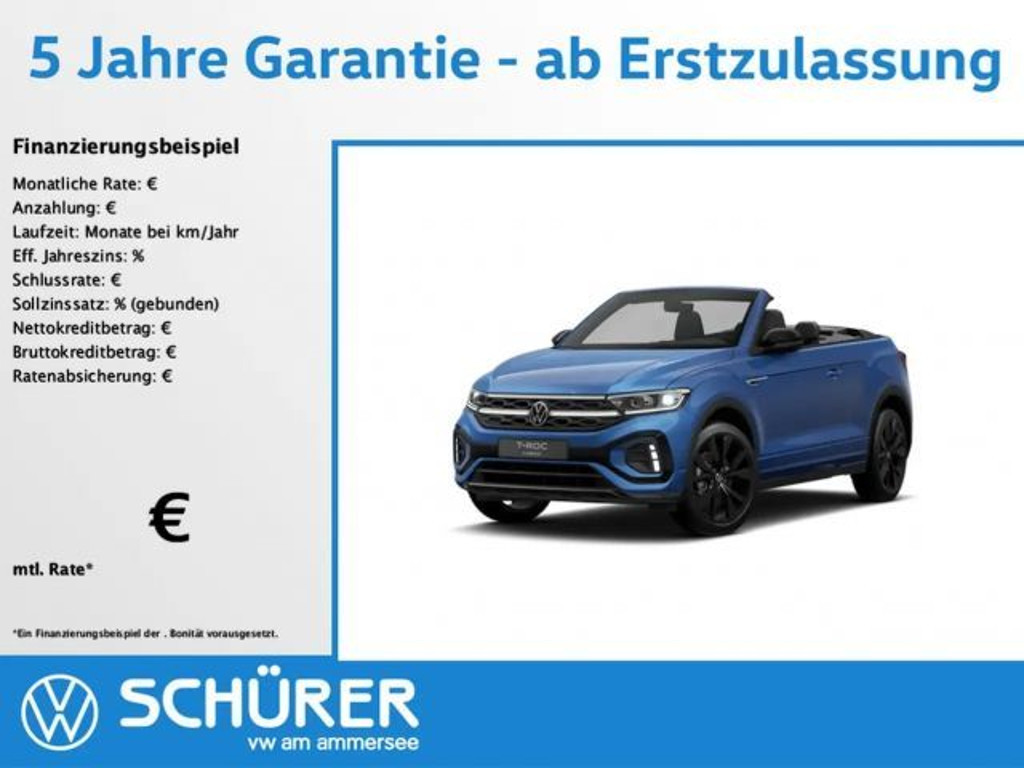 Volkswagen T-Roc DSG Cabriolet R-Line