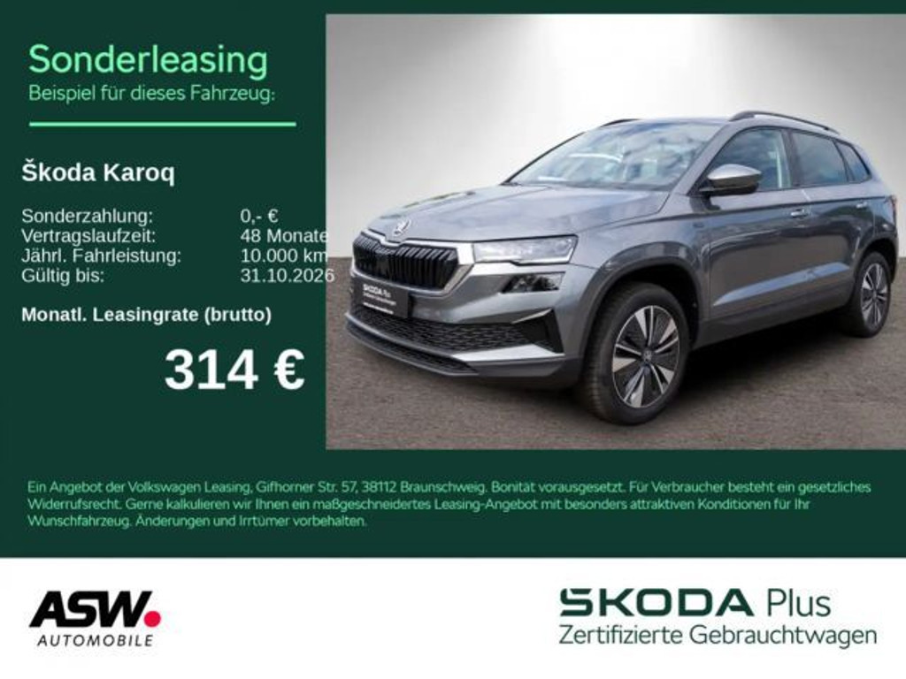 Skoda Karoq 2.0 TDI Tour