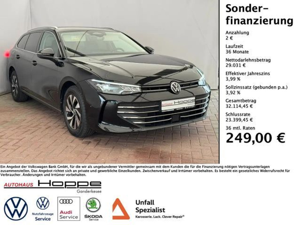 Volkswagen Passat Business DSG 2.0 TDI
