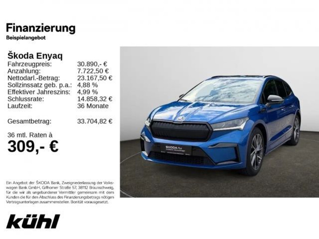 Skoda Enyaq iV Sportline iV 60
