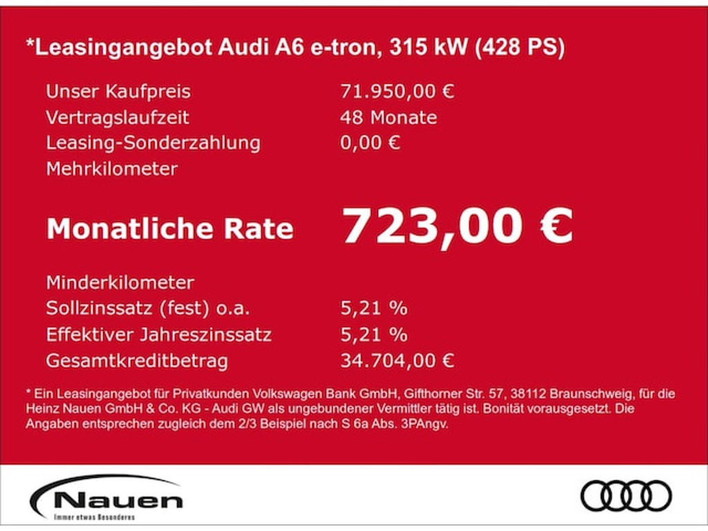 Audi A6 e-tron
