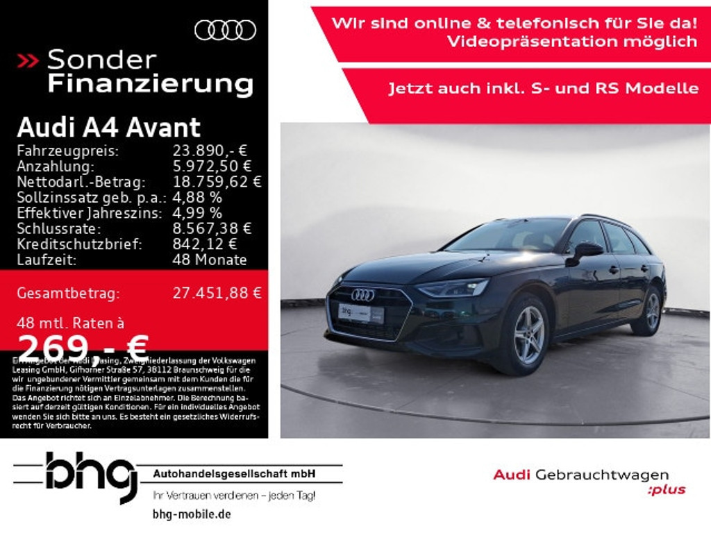 Audi A4 Avant S-Tronic 35 TFSI