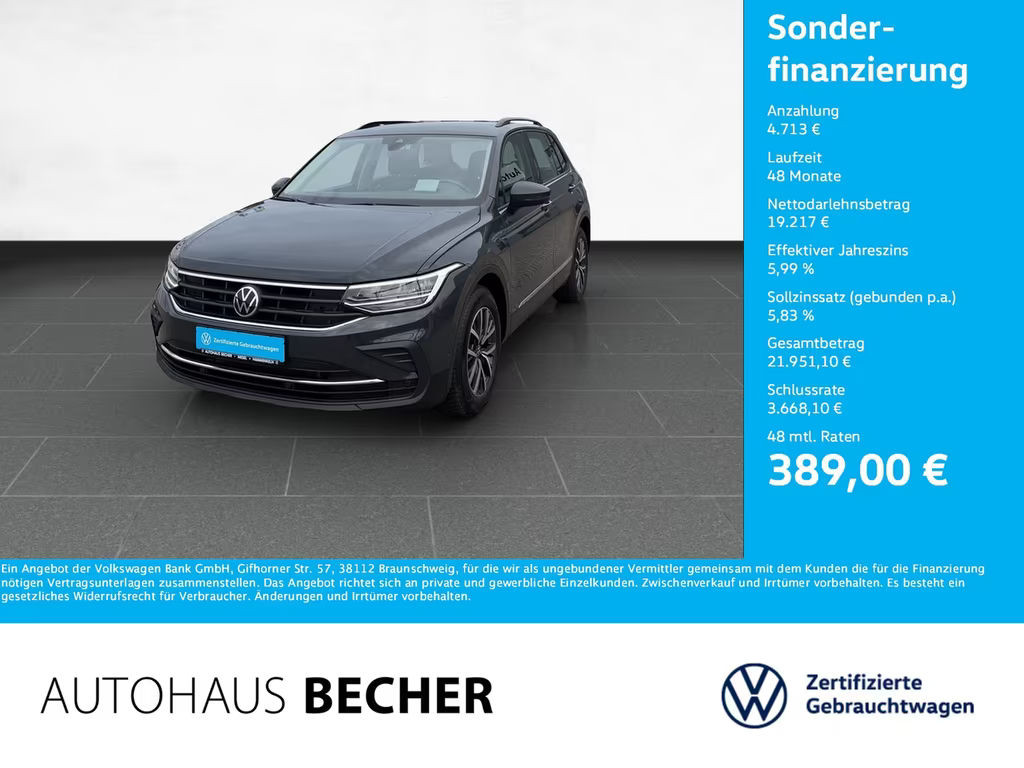 Volkswagen Tiguan DSG Life 1.5 TSI