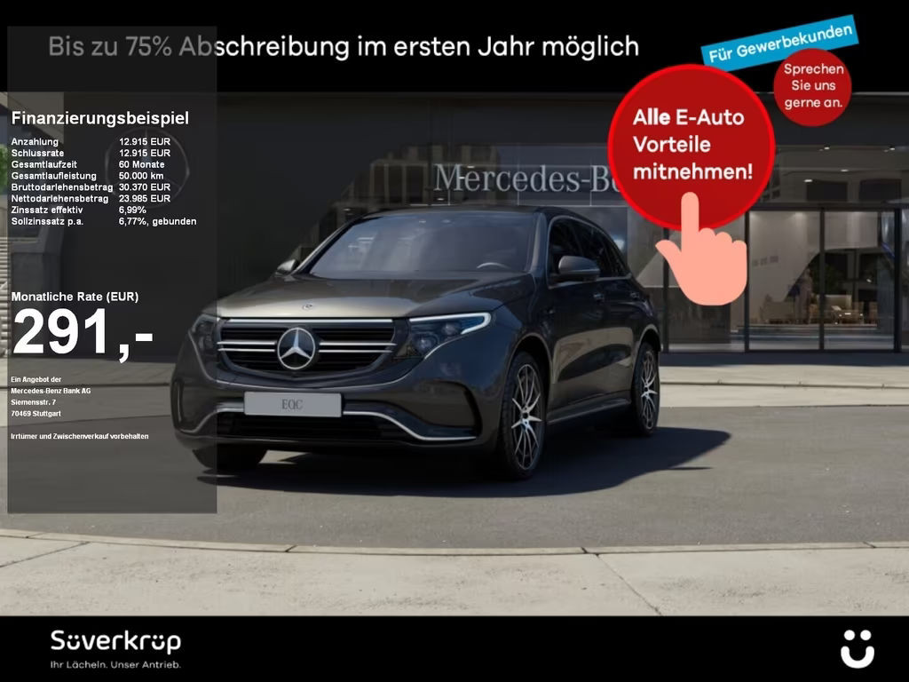 Mercedes-Benz E-Klasse EQC 4MATIC AMG Line 400